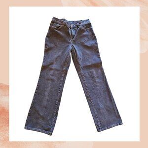 Sonoma Life Style Dark Gray Corduroy Straight Leg Pants